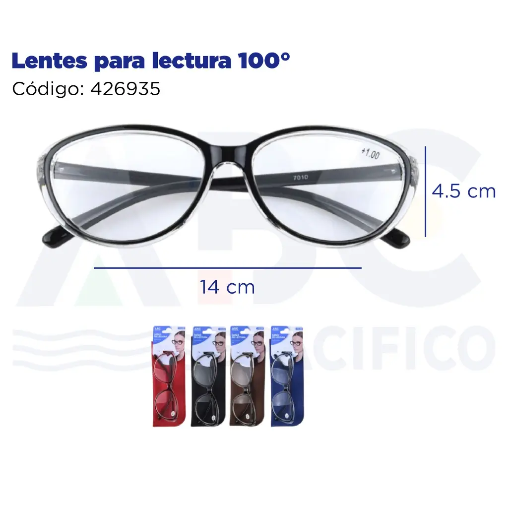 Lentes para lectura 100°