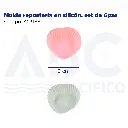 Molde repostería en silicón, set de  6pzs