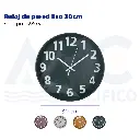 Reloj de pared liso 30cm