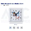 Reloj de pared con diseño 26cm