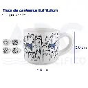 Taza de cerámica 9.8*8.8cm