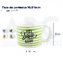 Taza de cerámica 10.8*9cm