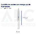 Cuchillo de cocina con mango pp de 8 pulgadas