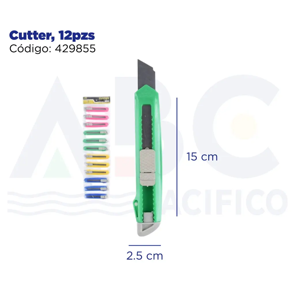 Cutter, 12pzs