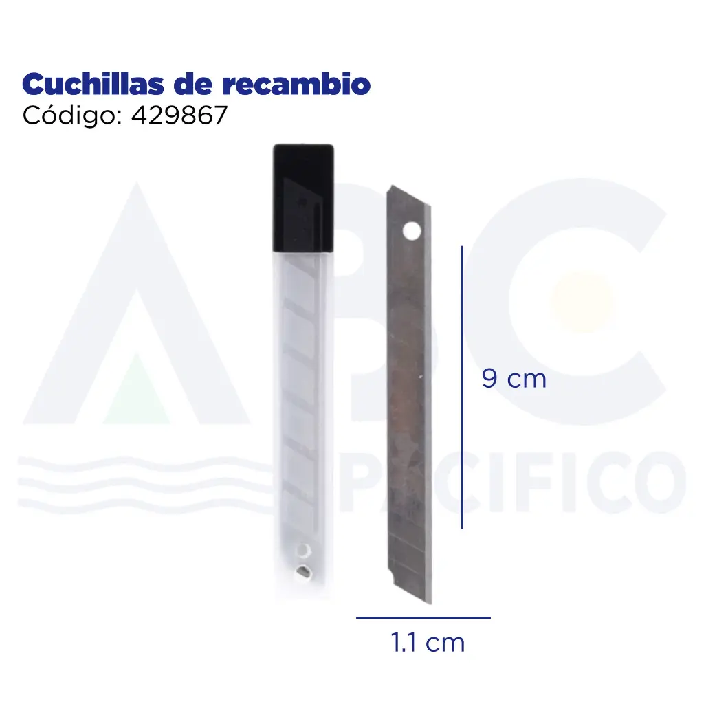Cuchillas de recambio