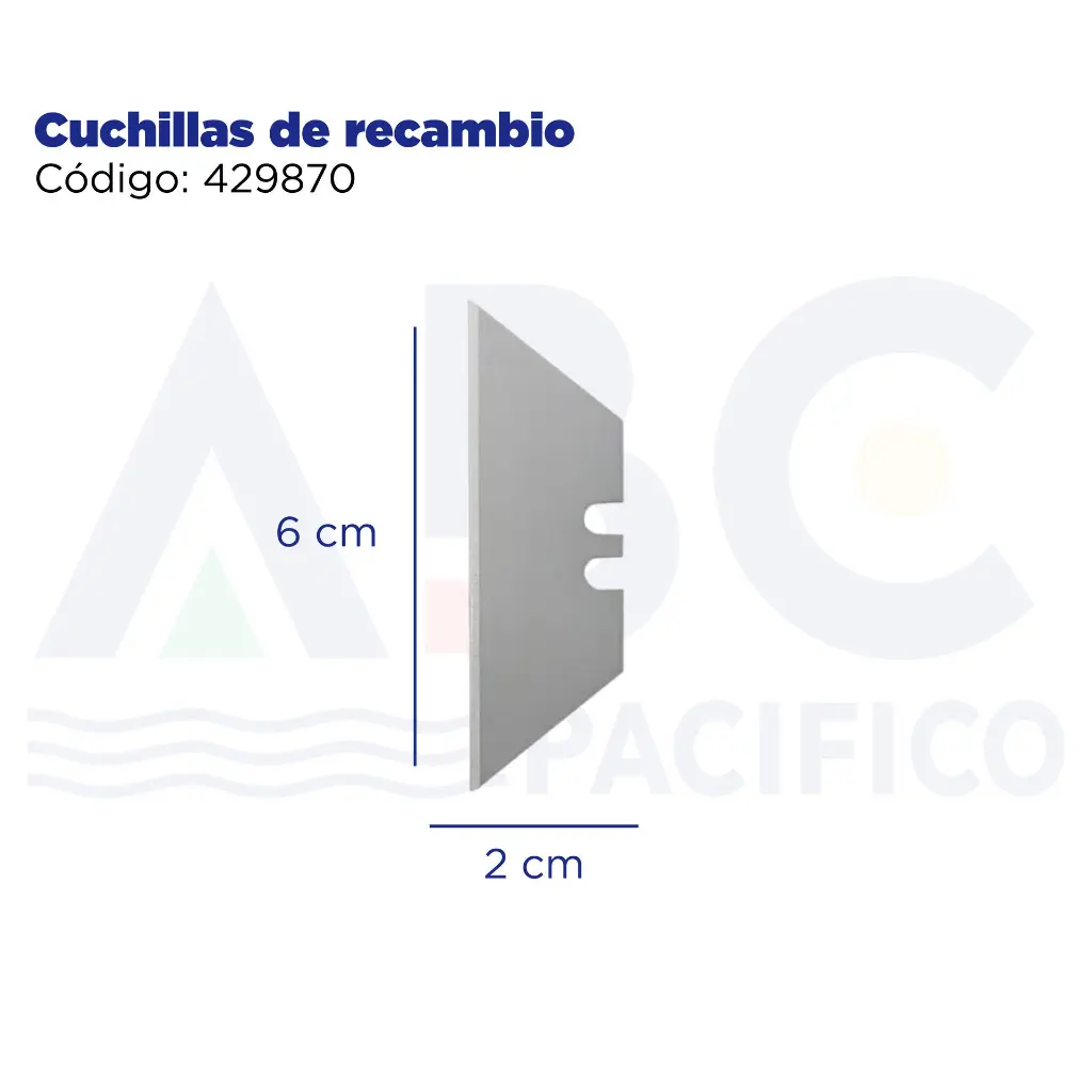 Cuchillas de recambio