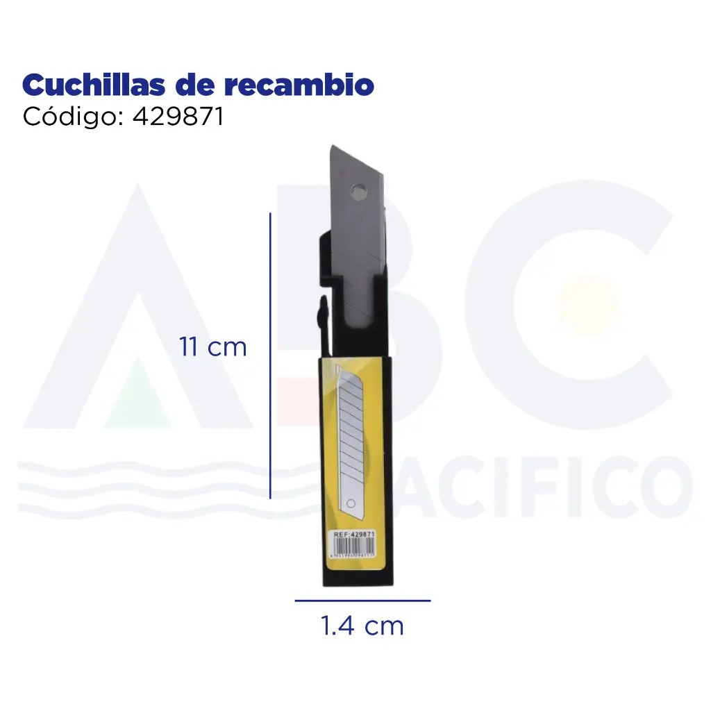 Cuchillas de recambio