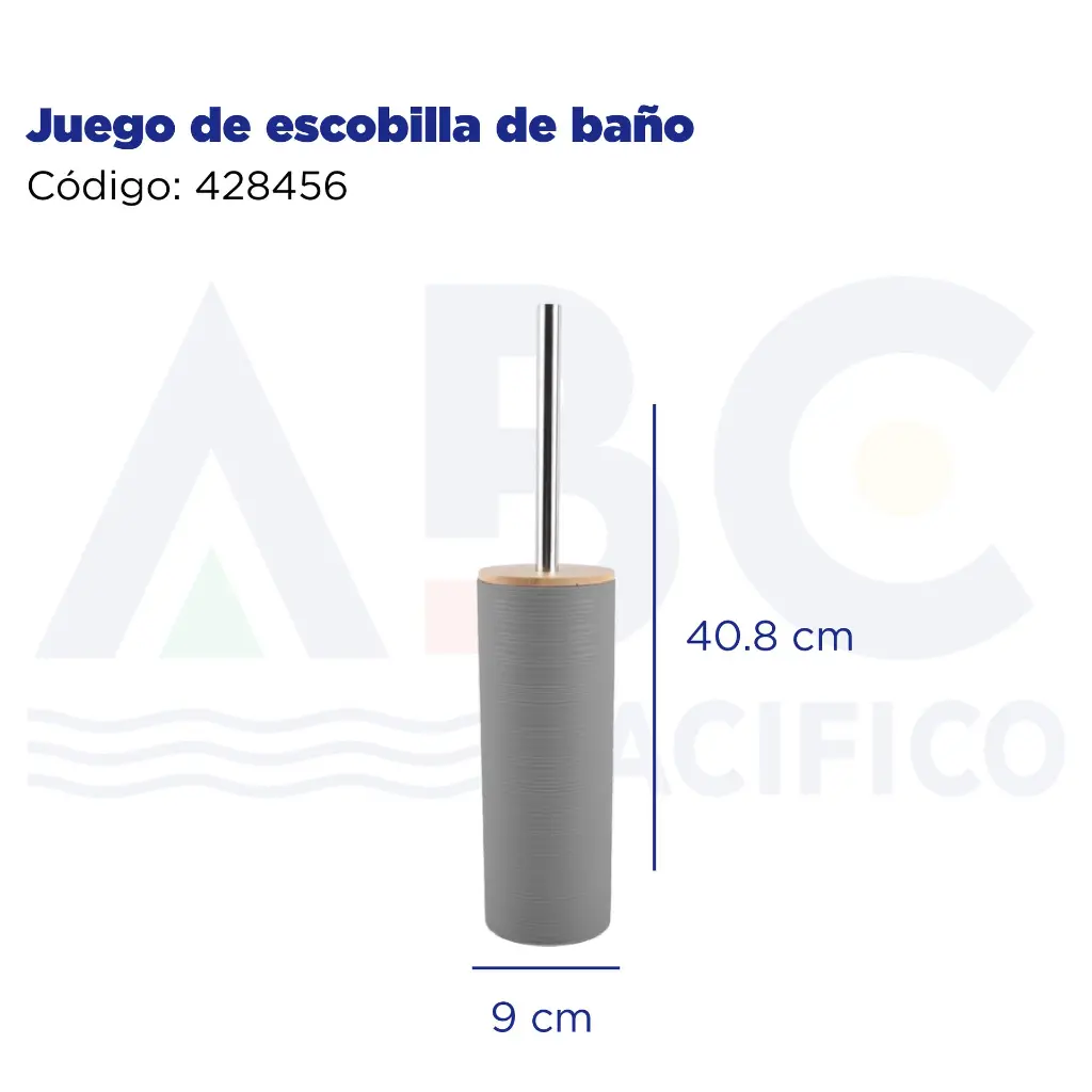 Juego de escobilla de baño, 9*40.8cm
