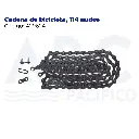 Cadena de bicicleta, 114 nudos