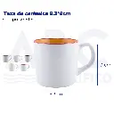 Taza de cerámica 9.3*9cm