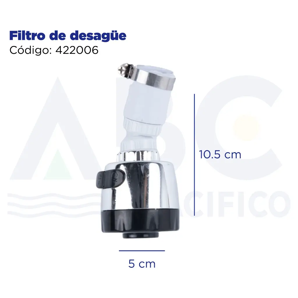 Filtro de desagüe