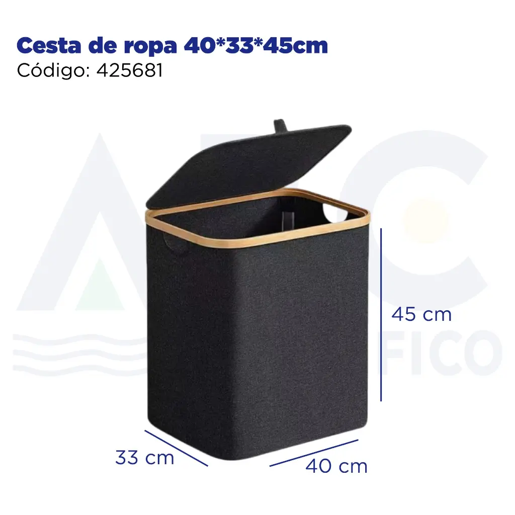 Cesta de ropa 40*33*45cm
