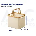 Cesta de ropa 40*33*30cm
