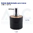 Botella desinfectante para manos