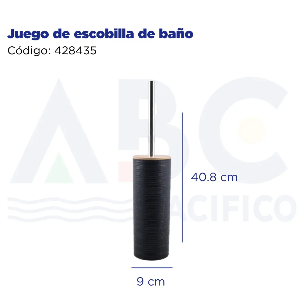 Juego de escobilla de baño