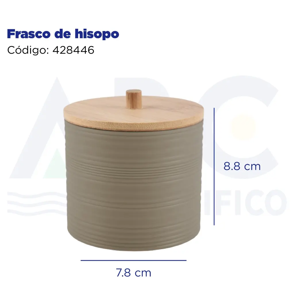 Frasco de hisopo