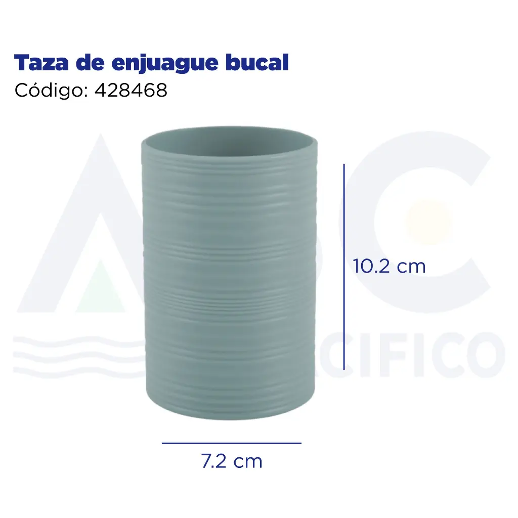 Taza de enjuague bucal