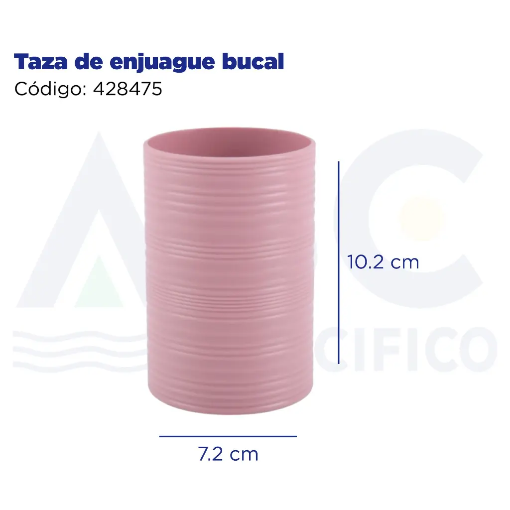 Taza de enjuague bucal