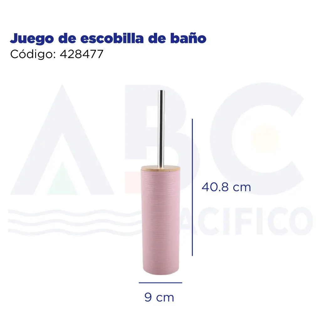 Juego de escobilla de baño
