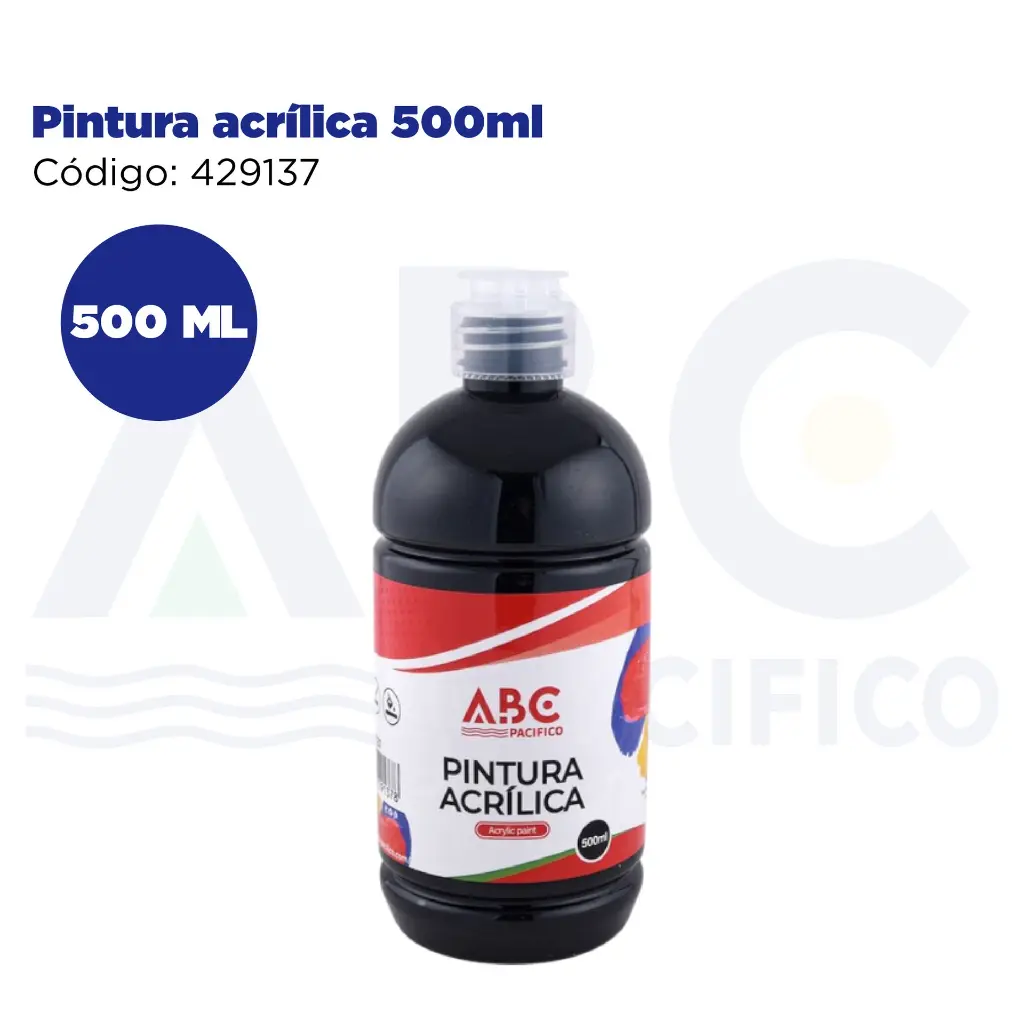 Pintura acrílica 500ml