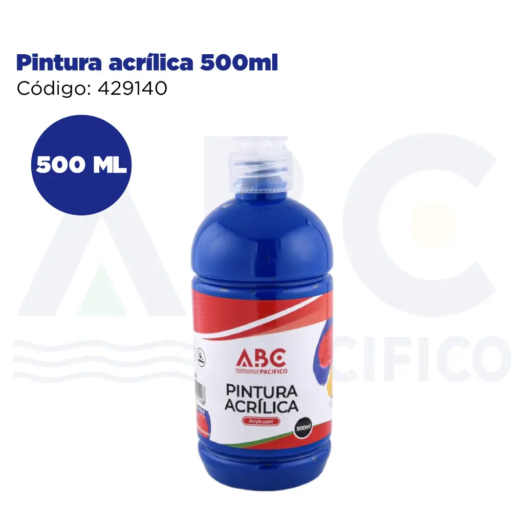 Pintura acrílica 500ml