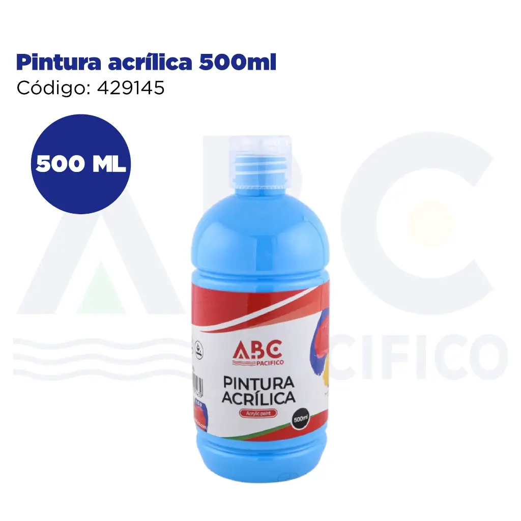 Pintura acrílica 500ml