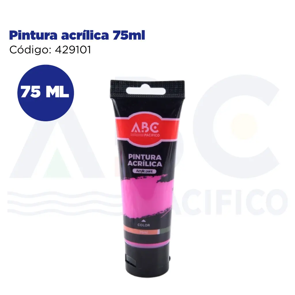 Pintura acrílica 75ml