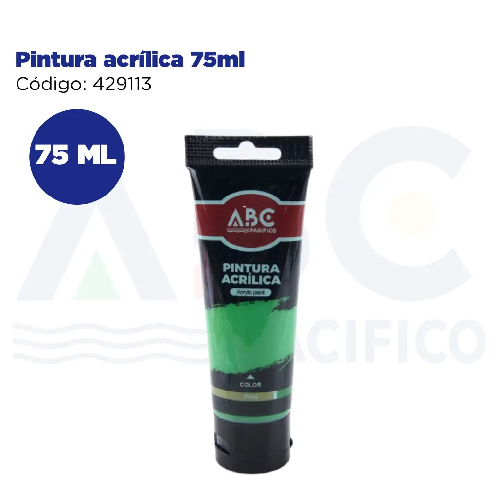 Pintura acrílica 75ml