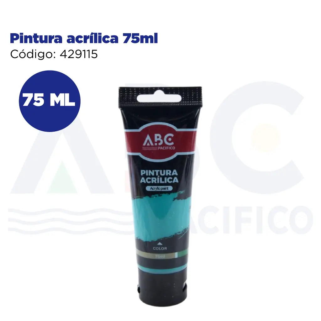 Pintura acrílica 75ml