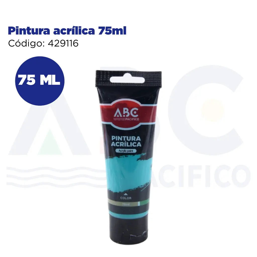 Pintura acrílica 75ml