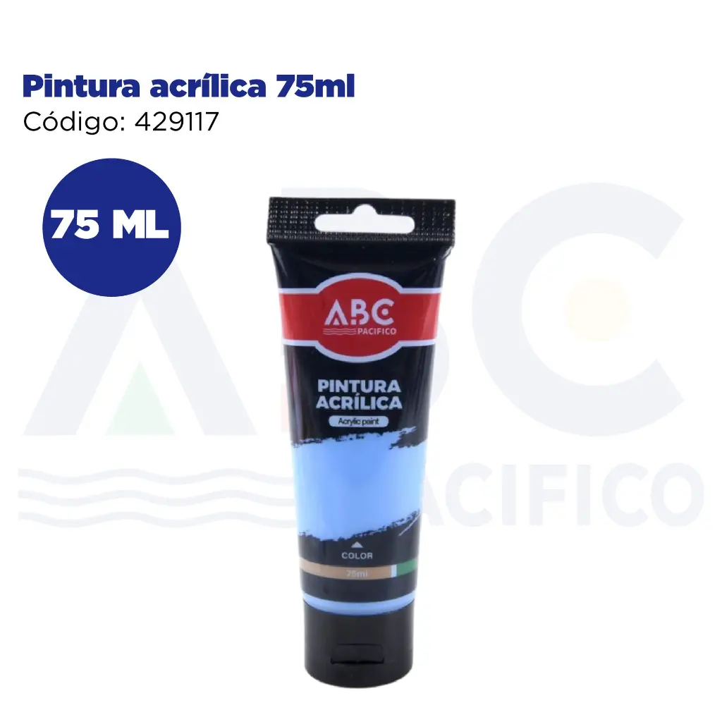 Pintura acrílica 75ml