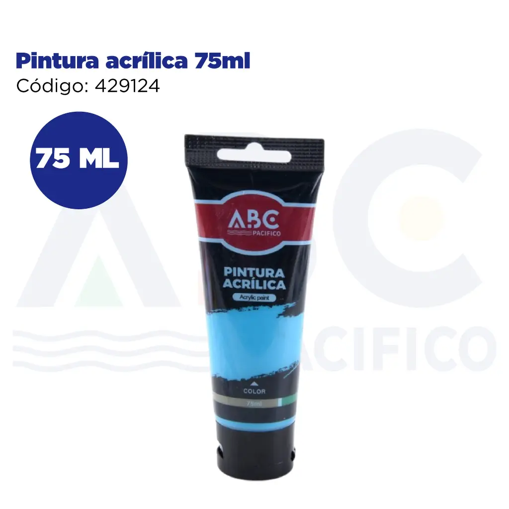Pintura acrílica 75ml