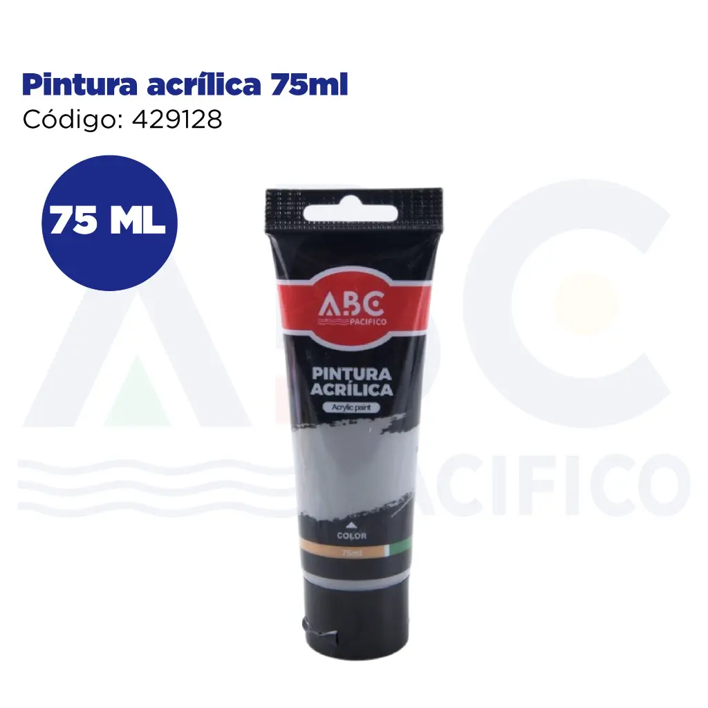 Pintura acrílica 75ml