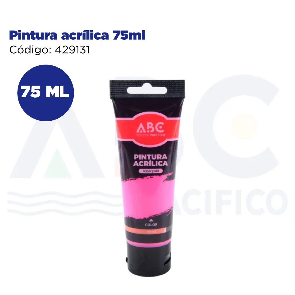 Pintura acrílica 75ml