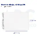 Block de dibujo, a3 160gr/30