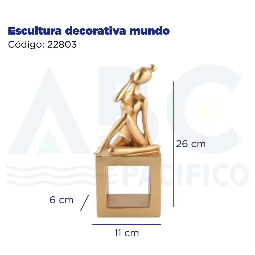 Escultura decorativa mundo