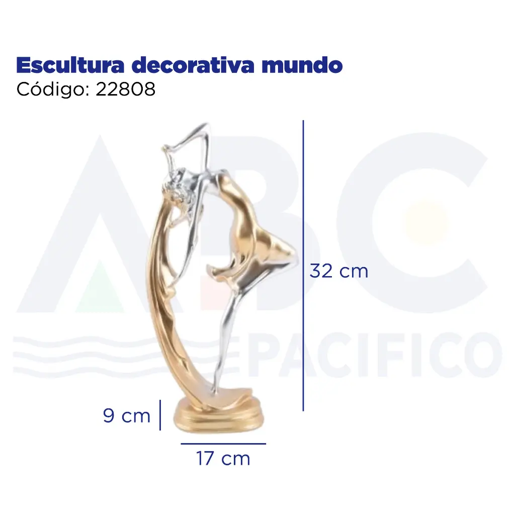 Escultura decorativa mundo