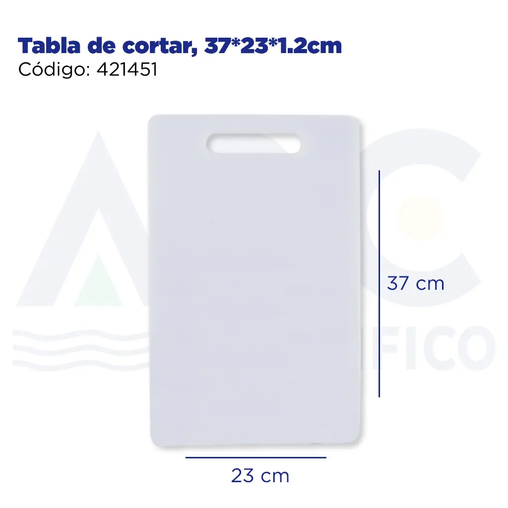 Tabla de cortar, 37*23*1.2cm