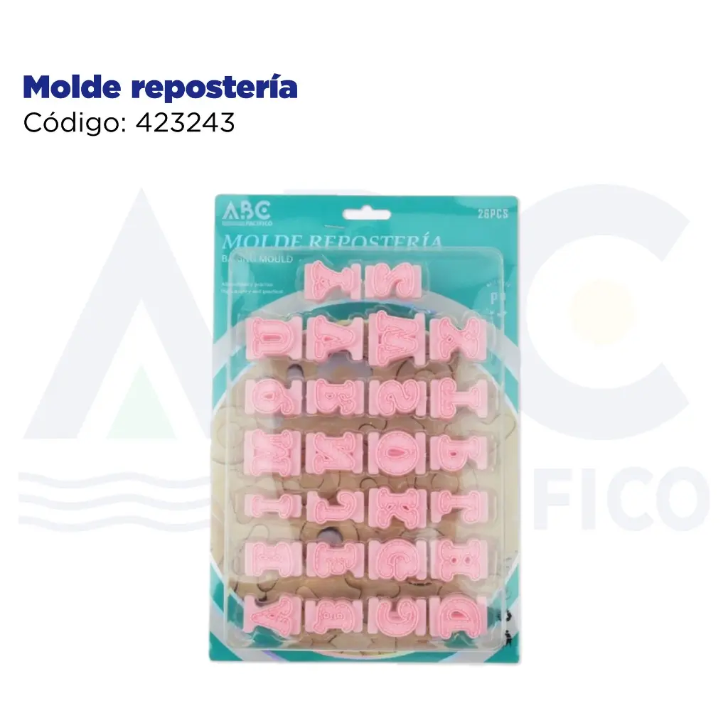 Molde repostería