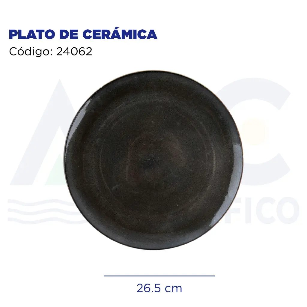 PLATO DE CERÁMICA