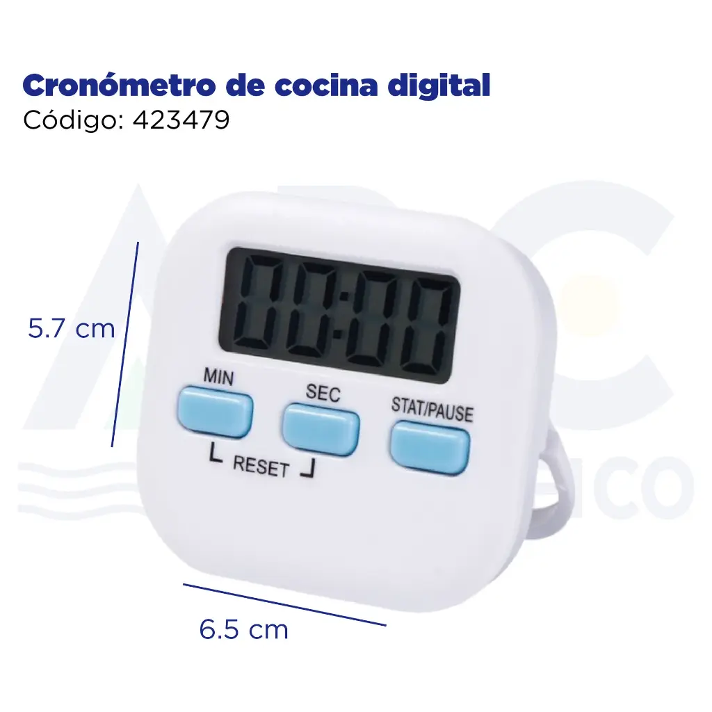 Cronómetro de cocina digital