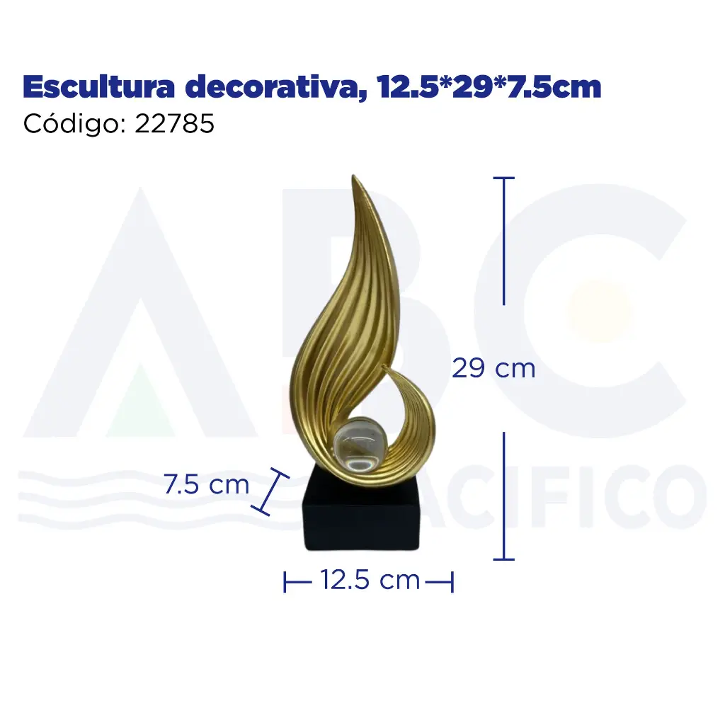 Escultura decorativa, 12.5*29*7.5cm