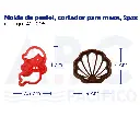 Molde de pastel, cortador para masa, 2pzs