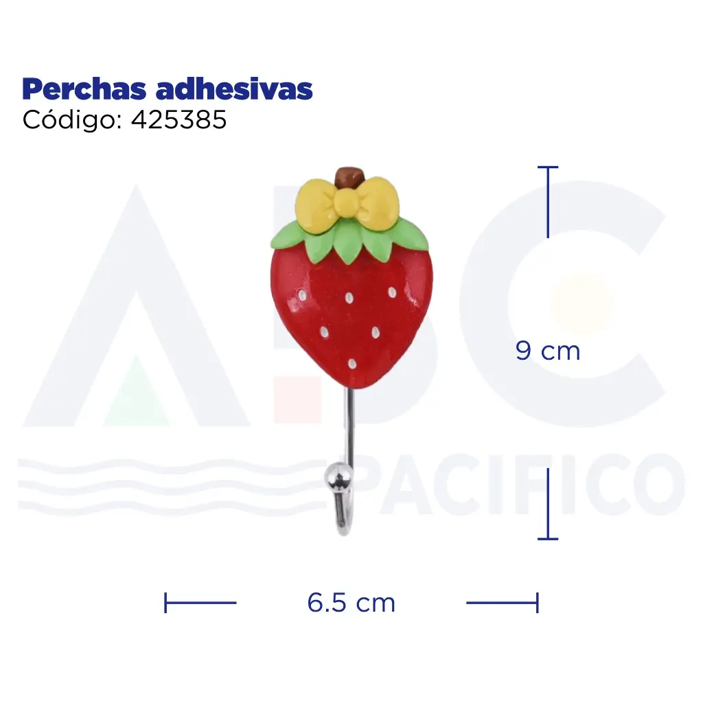 Perchas adhesivas