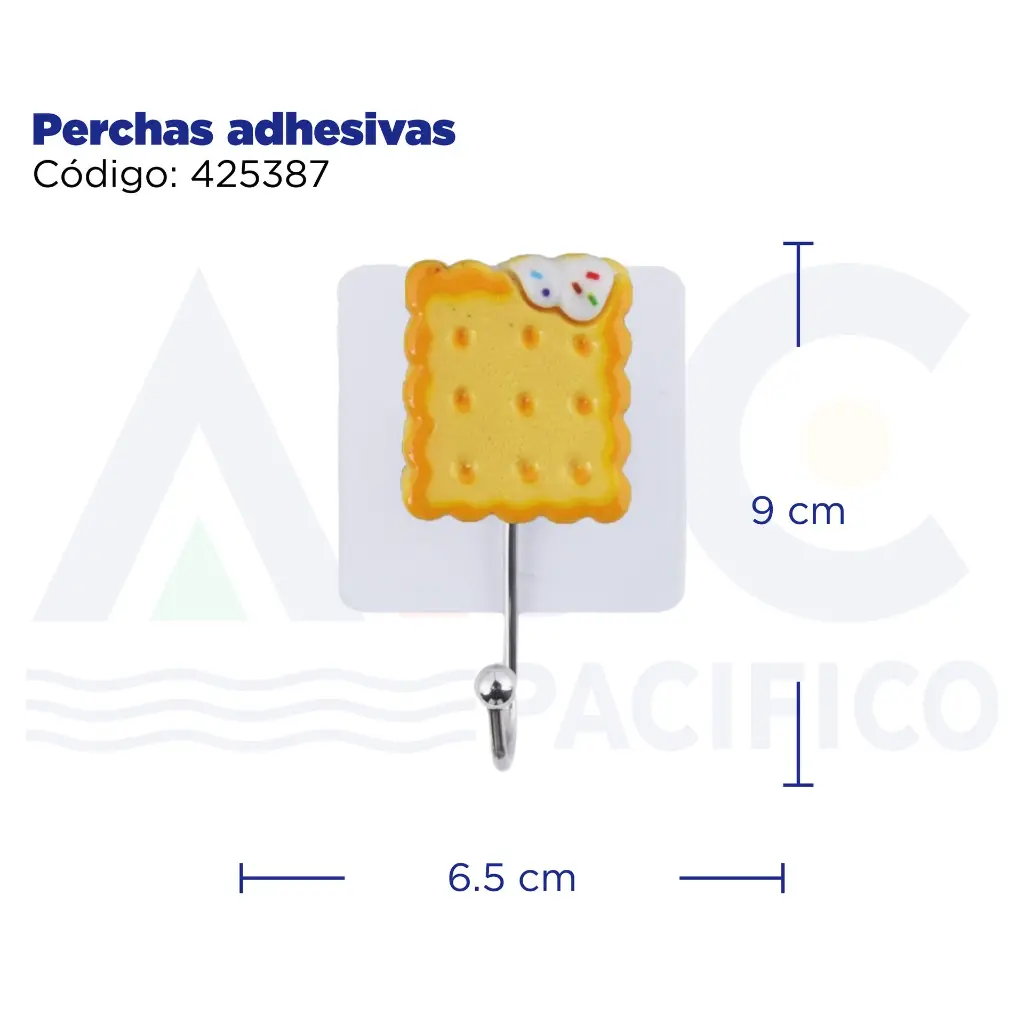 Perchas adhesivas