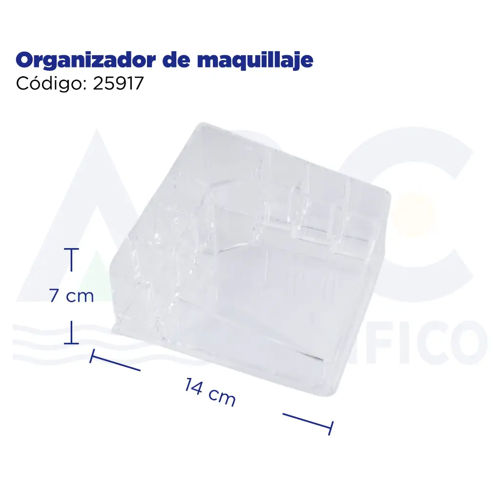 Organizador de maquillaje