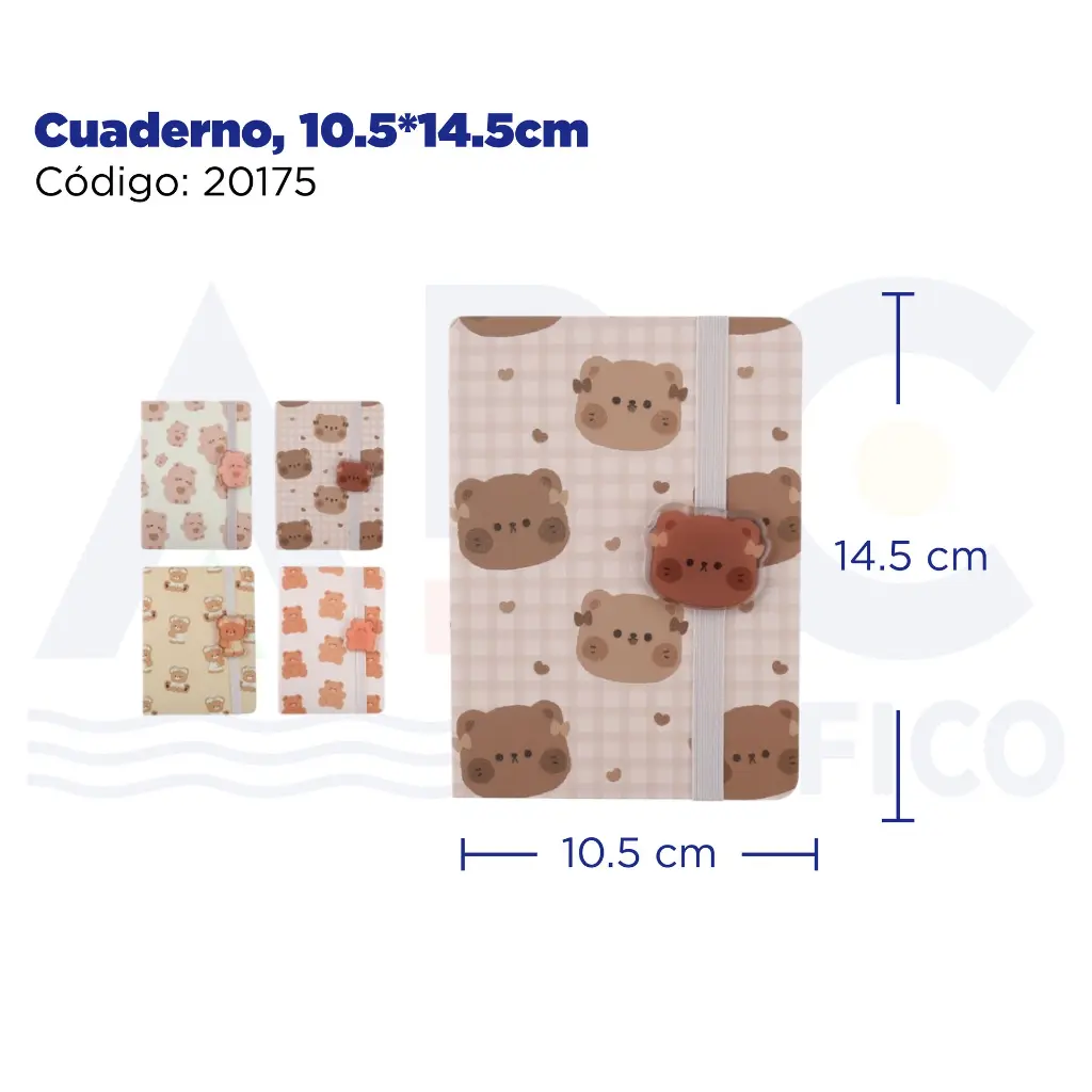 Cuaderno, 10.5*14.5cm