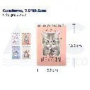 Cuaderno, 7.5*10.5cm