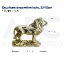 Escultura decorativa león, 32*15cm