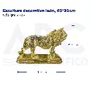 Escultura decorativa león, 40*30cm